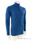 Devold Breeze Half Zip Neck Mens Sweater, Devold, Blue, , Male, 0394-10014, 5637913149, 7028567385814, N1-01.jpg