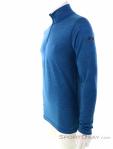 Devold Breeze Half Zip Neck Mens Sweater, Devold, Bleu, , Hommes, 0394-10014, 5637913149, 7028567385814, N1-06.jpg