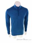 Devold Breeze Half Zip Neck Mens Sweater, Devold, Blue, , Male, 0394-10014, 5637913149, 7028567385814, N2-02.jpg