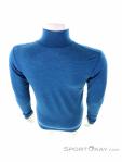 Devold Breeze Half Zip Neck Mens Sweater, Devold, Bleu, , Hommes, 0394-10014, 5637913149, 7028567385814, N3-13.jpg