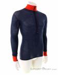 Devold Wool Mesh Half Zip Neck Mens Sweater, Devold, Blue, , Male, 0394-10026, 5637913253, 7028567415221, N1-01.jpg