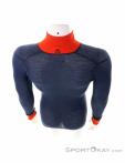 Devold Wool Mesh Half Zip Neck Mens Sweater, Devold, Azul, , Hombre, 0394-10026, 5637913253, 7028567415221, N3-13.jpg