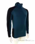 Fox Defend Thermo Hooded LS Mens Biking Shirt, , Light-Blue, , Male, 0236-10448, 5637913587, , N1-01.jpg