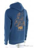 Fox Coiled Pullover Fleece Mens Sweater, Fox, Blue, , Male, 0236-10460, 5637915059, 191972564734, N1-11.jpg