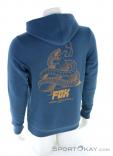 Fox Coiled Pullover Fleece Mens Sweater, Fox, Blue, , Male, 0236-10460, 5637915059, 191972564734, N2-12.jpg