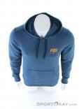 Fox Coiled Pullover Fleece Mens Sweater, Fox, Blue, , Male, 0236-10460, 5637915059, 191972564734, N3-03.jpg