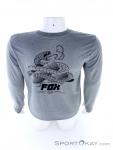 Fox Tread Lightly LS Tech Tee Mens Shirt, Fox, Gris, , Hommes, 0236-10462, 5637915093, 191972579684, N3-13.jpg