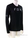 Fox Defend LS Jersey Womens Biking Shirt, Fox, Noir, , Femmes, 0236-10391, 5637915196, 191972502682, N1-01.jpg
