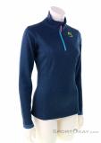 Karpos Pizzocco Half Zip Womens Sweater, , Dark-Blue, , Female, 0381-10042, 5637916720, , N1-01.jpg