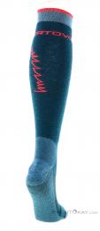 Ortovox Freeride Long Womens Ski Socks, Ortovox, Turquoise, , Femmes, 0016-11362, 5637921542, 4251422592185, N1-16.jpg