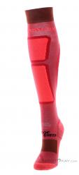 Ortovox Ski Rock'N'Wool Long Womens Ski Socks, Ortovox, Pink, , Female, 0016-11364, 5637921555, 4251422592628, N1-06.jpg
