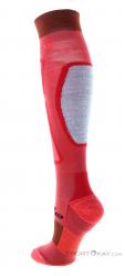 Ortovox Ski Rock'N'Wool Long Womens Ski Socks, , Pink, , Female, 0016-11364, 5637921555, , N1-11.jpg