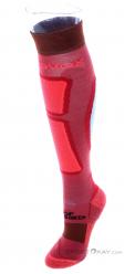 Ortovox Ski Rock'N'Wool Long Womens Ski Socks, Ortovox, Pink, , Female, 0016-11364, 5637921555, 4251422592628, N2-07.jpg