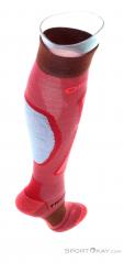 Ortovox Ski Rock'N'Wool Long Womens Ski Socks, Ortovox, Rose, , Femmes, 0016-11364, 5637921555, 4251422592628, N3-18.jpg
