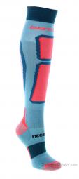 Ortovox Ski Rock'N'Wool Long Womens Ski Socks, Ortovox, Light-Blue, , Female, 0016-11364, 5637921559, 4251422592642, N1-01.jpg