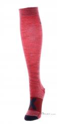 Ortovox Tour Compression Long Womens Ski Socks, , Pink, , Female, 0016-11367, 5637921568, , N1-06.jpg