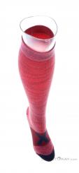 Ortovox Tour Compression Long Womens Ski Socks, Ortovox, Rosa subido, , Mujer, 0016-11367, 5637921568, 4251422570701, N3-03.jpg