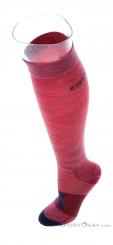 Ortovox Tour Compression Long Womens Ski Socks, , Pink, , Female, 0016-11367, 5637921568, , N3-08.jpg