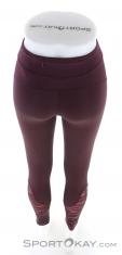 Odlo Soft Print Tights Mujer Pantalón de running, Odlo, Rojo oscuro, , Mujer, 0005-10168, 5637922363, 7613361877407, N3-13.jpg