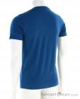Ortovox 185 Merino Logo Spray Mens T-Shirt, , Azul, , Hombre, 0016-11379, 5637923110, , N1-11.jpg