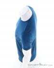Ortovox 185 Merino Logo Spray Mens T-Shirt, , Blue, , Male, 0016-11379, 5637923110, , N3-08.jpg