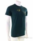 Ortovox 185 Merino Logo Spray Mens T-Shirt, , Green, , Male, 0016-11379, 5637923116, , N1-01.jpg