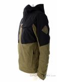 Salomon Powderstash Mens Ski Jacket, Salomon, Olive-Dark Green, , Male, 0018-11606, 5637928529, 0, N1-06.jpg