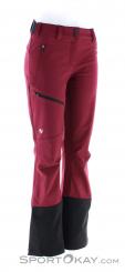 Ziener Nolane Women Ski Touring Pants, , Dark-Red, , Female, 0358-10058, 5637930005, , N1-01.jpg