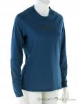 Oakley Factory Pilot LS Mujer Camiseta para ciclista, Oakley, Azul oscuro, , Mujer, 0064-10325, 5637934120, 193517382179, N1-01.jpg