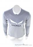 Salewa Solidlogo Dry'ton Mens Shirt, Salewa, Light-Gray, , Male, 0032-11079, 5637934573, 4053866125512, N3-03.jpg