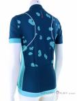 Löffler Hotbond Full Zip SS Mujer Camiseta para ciclista, Löffler, Azul, , Mujer, 0008-11006, 5637935847, 9006063865618, N1-11.jpg