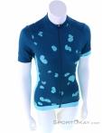 Löffler Hotbond Full Zip SS Mujer Camiseta para ciclista, Löffler, Azul, , Mujer, 0008-11006, 5637935847, 9006063865618, N2-02.jpg