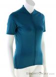 Löffler Hotbond Clear Full Zip SS Mujer Camiseta para ciclista, Löffler, Azul oscuro, , Mujer, 0008-11015, 5637935972, 9006063914316, N1-01.jpg