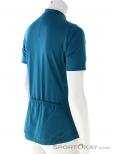 Löffler Hotbond Clear Full Zip SS Mujer Camiseta para ciclista, Löffler, Azul oscuro, , Mujer, 0008-11015, 5637935972, 9006063914316, N1-16.jpg