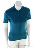 Löffler Hotbond Clear Full Zip SS Mujer Camiseta para ciclista, Löffler, Azul oscuro, , Mujer, 0008-11015, 5637935972, 9006063914316, N2-02.jpg