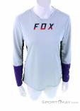 Fox Defend LS Mujer Camiseta para ciclista, Fox, Blanco, , Mujer, 0236-10543, 5637937556, 191972603655, N2-02.jpg