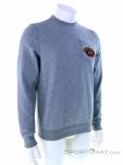 Fox AT Bay Crew Fleece Mens Sweater, , Gray, , Male, 0236-10590, 5637938181, , N1-01.jpg