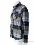 Fox Grainz Utility Flannel Mens Shirt, Fox, Green, , Male, 0236-10591, 5637938190, 191972622687, N1-06.jpg