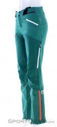 Ortovox Westalpen Softshell Women Outdoor Pants, , Green, , Female, 0016-11391, 5637939361, , N1-06.jpg