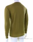 Bergans Lysebu Wool Henley Mens Shirt, , Olive-Dark Green, , Male, 0366-10044, 5637939634, , N1-11.jpg