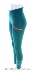 Ortovox Mandrea Tights Women Leggings, , Turquoise, , Female, 0016-11420, 5637940265, , N2-07.jpg