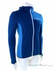 Ortovox Fleece Light Grid Hooded Mens Sweater, Ortovox, Blue, , Male, 0016-11446, 5637941354, 4251877700258, N1-01.jpg