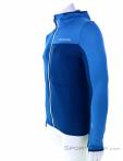 Ortovox Fleece Light Grid Hooded Mens Sweater, , Blue, , Male, 0016-11446, 5637941354, , N1-06.jpg