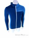 Ortovox Fleece Light Grid Hooded Mens Sweater, Ortovox, Blue, , Male, 0016-11446, 5637941354, 4251877700258, N2-02.jpg