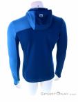 Ortovox Fleece Light Grid Hooded Mens Sweater, Ortovox, Blue, , Male, 0016-11446, 5637941354, 4251877700258, N2-12.jpg