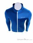 Ortovox Fleece Light Grid Hooded Mens Sweater, Ortovox, Blue, , Male, 0016-11446, 5637941354, 4251877700258, N3-03.jpg