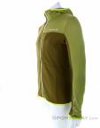 Ortovox Fleece Light Grid Hooded Mens Sweater, , Green, , Male, 0016-11446, 5637941360, , N1-06.jpg