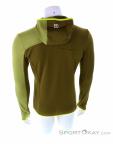 Ortovox Fleece Light Grid Hooded Mens Sweater, , Green, , Male, 0016-11446, 5637941360, , N2-12.jpg