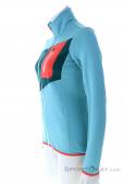Ortovox Fleece Grid Women Fleece Jacket, , Turquoise, , Female, 0016-11449, 5637941414, , N1-06.jpg