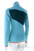Ortovox Fleece Grid Women Fleece Jacket, , Turquoise, , Female, 0016-11449, 5637941414, , N1-11.jpg